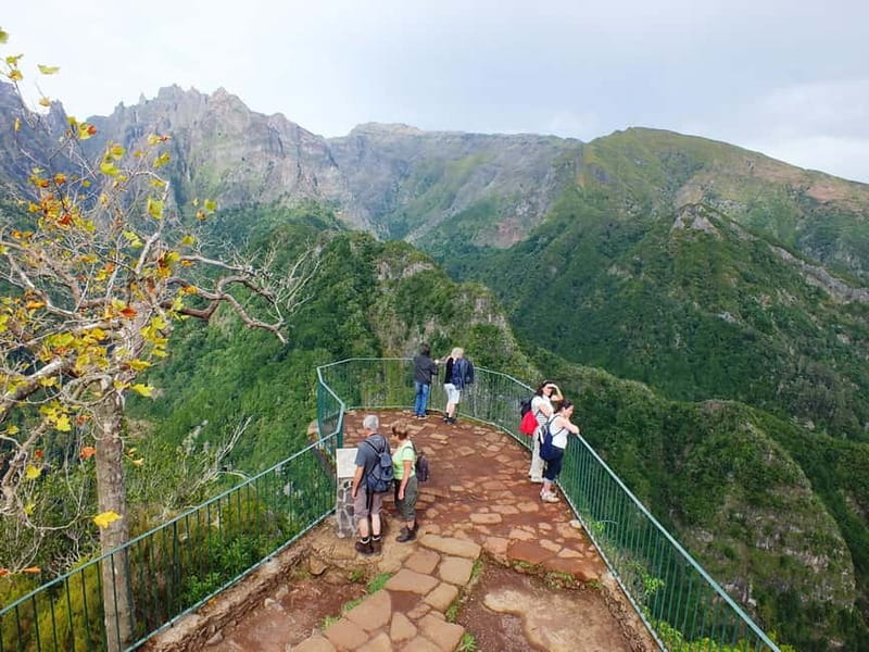 Madeira: Santana Jeep Safari and Referta Levada Walk - Referta levada walk: farm fields, water channels, and coast views