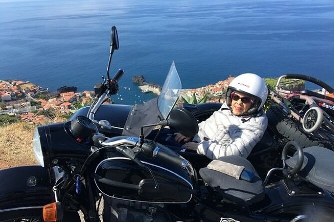 Madeira Sidecar Adventure – Old West Road (1 or 2 Persons) - Stop 3: Cabo Girão and its cliff-edge skywalk moment