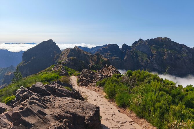 Madeira Sunset at Pico do Arieiro and PR1 Stairway To Heaven - What to expect on the ground: wind, steps, and footing