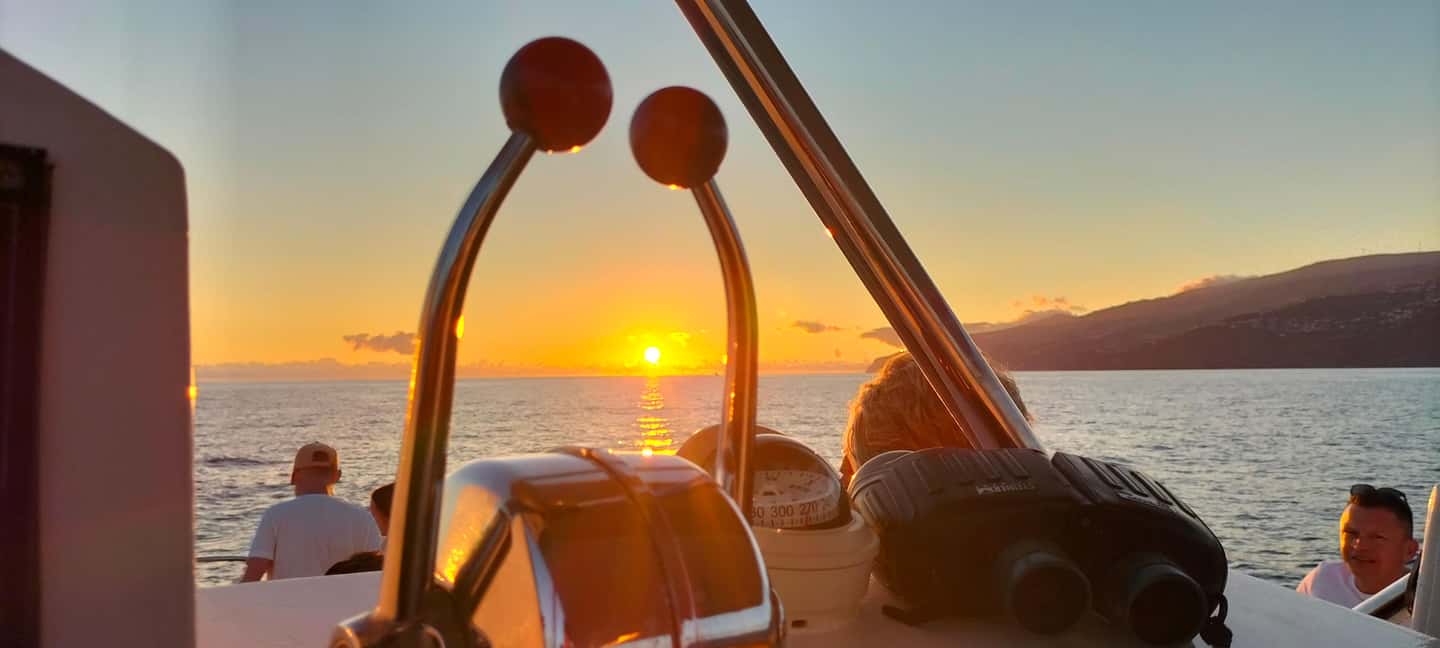 Madeira: Sunset Dinner Cruise - Cabo Girão sunset segment and Funchal by night: the photo moment comes in two waves