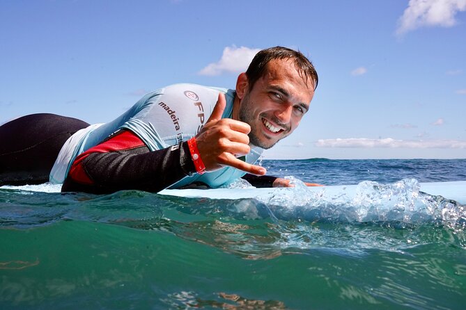 Madeira Surf Classes in Portugal - What happens during the 2 hours in the water