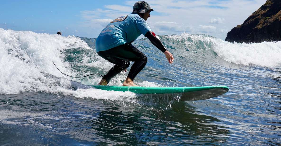 Madeira: Surf Lessons for All Levels - Madeira Surf Lessons: why Porto da Cruz works so well