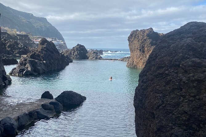 Madeira West side: Cabo Girão, Seixal & more – Full Day Tour - Ilhéus da Ribeira da Janela to Porto Moniz: volcanic drama and a swim option