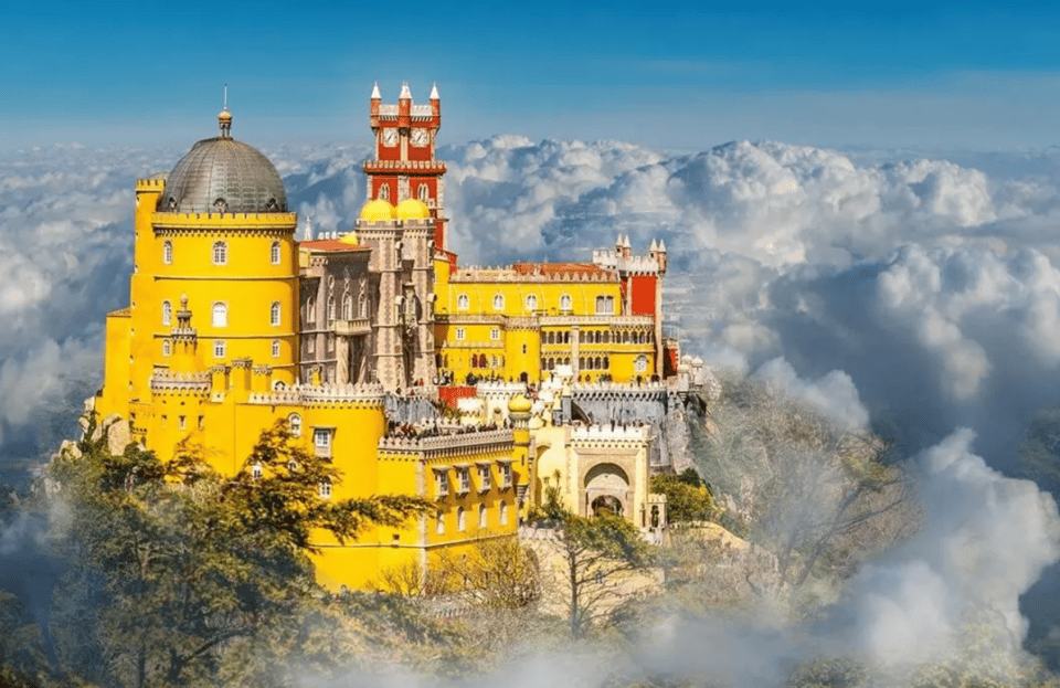 Magical Day Trip: Pena Palace, Sintra, CaboDa Roca & Cascais - Monserrate Palace: Architecture Mixed With Garden Calm