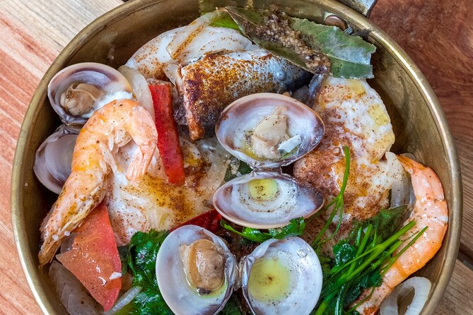 Market Tour, Cooking Class And Lunch At Mercado de Arroios - Choosing your dishes: olives, cod, stews, and crème brulée
