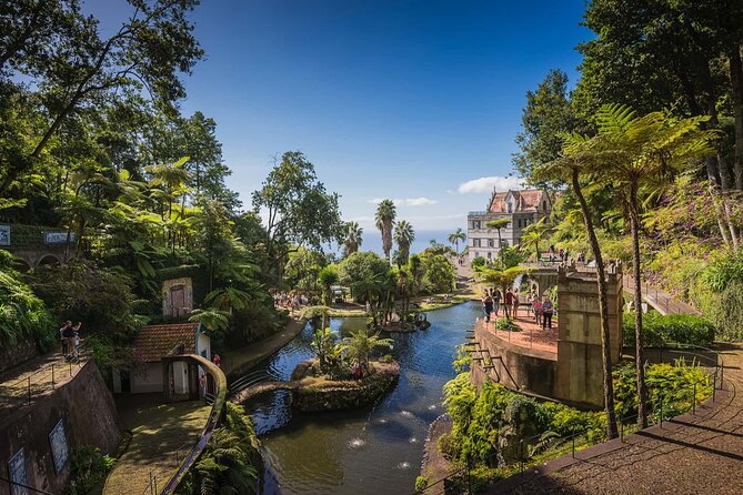 Monte Tropical Garden & Toboggans private Tuk-Tuk tour - Monte Palace Madeira gardens: coffee, birds, lake views, and optional museum time