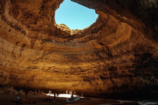 NEW Lagos-Watching Dolphins and Benagil Cave with Biologists - Algar de Benagil Cave: Staying on the Boat but Getting the Best Angles