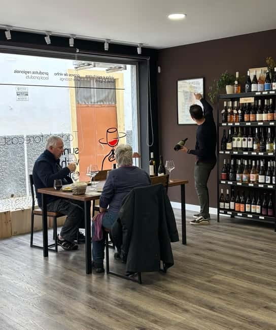 Olhão: Portugal Wine Tasting - Casta Nova in Olhão: the market-doorway setting that changes the mood