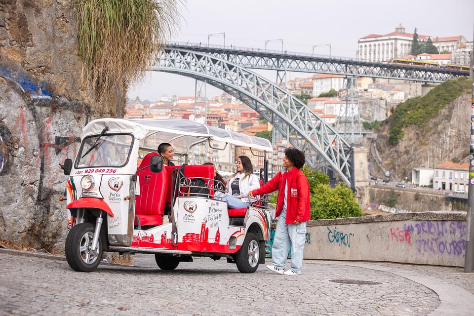 Oporto Tuk-Tuk Tour: Fast, Fun & Flexible – 1H to Full Day! - Bolhão Market and Rua das Flores: the food-and-street side of Porto