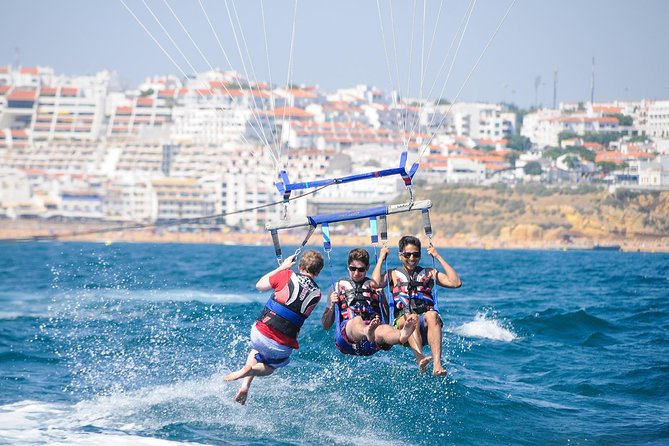 Parasailing from Albufeira Marina by Boat - Safety and the crew: clear instructions make the difference