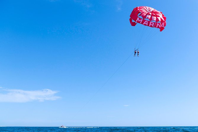 Parasailing from Albufeira Marina by Boat - Weather rules: the day is safe first, always