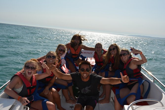Parasailing from Vilamoura - Photos, DVD, and the after-ride decision