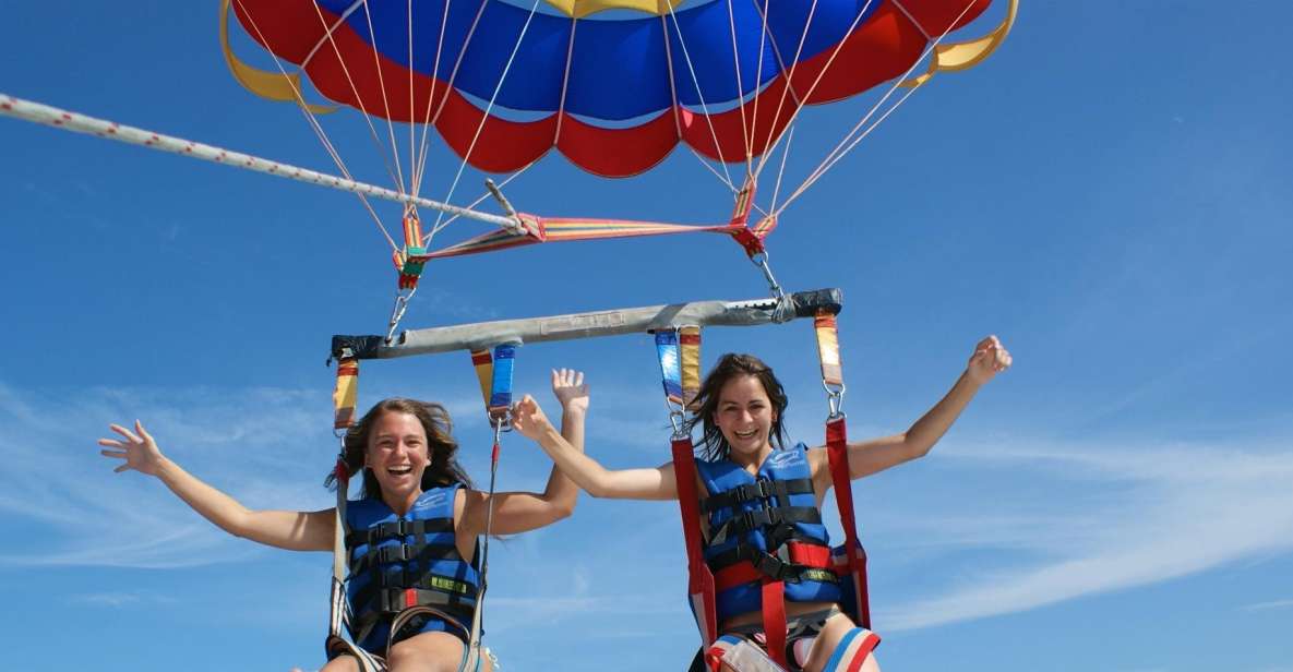 Parasailing Vilamoura - From deck to 200m: what the flight feels like