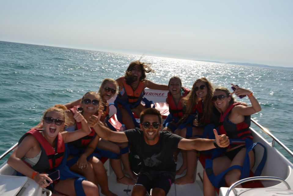 Parasailing Vilamoura - The toe-dip moment: optional, memorable, and easy to do