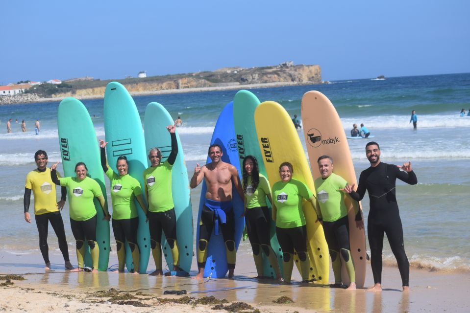 Peniche: Surfing Lessons for all surf levels - G3 Store Surf Center basics: gear, coach, and insurance