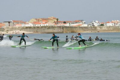 Peniche:Surf lessons Beginners ,Intermediate, advance level - Meeting at Gamboa Beach: Simple Start, Clear Spot