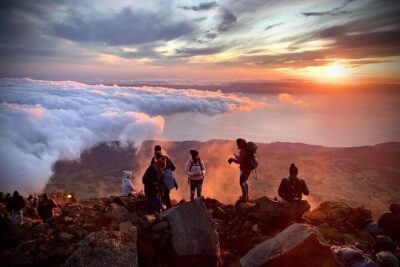 Pico Mountain: Climb the Highest Point of Portugal 2351m - Summit time on Pico: the views across islands and that steam-in-rock moment