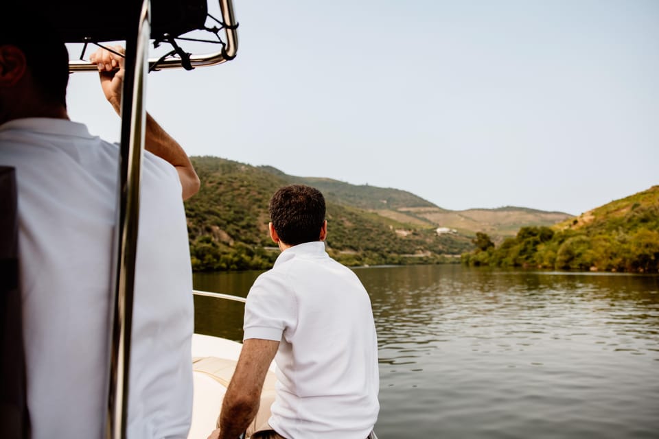 Pinhão: 1 Hour SUNSET Cruise with Sparkling Wine - Onboard music and live guide: turning scenery into stories