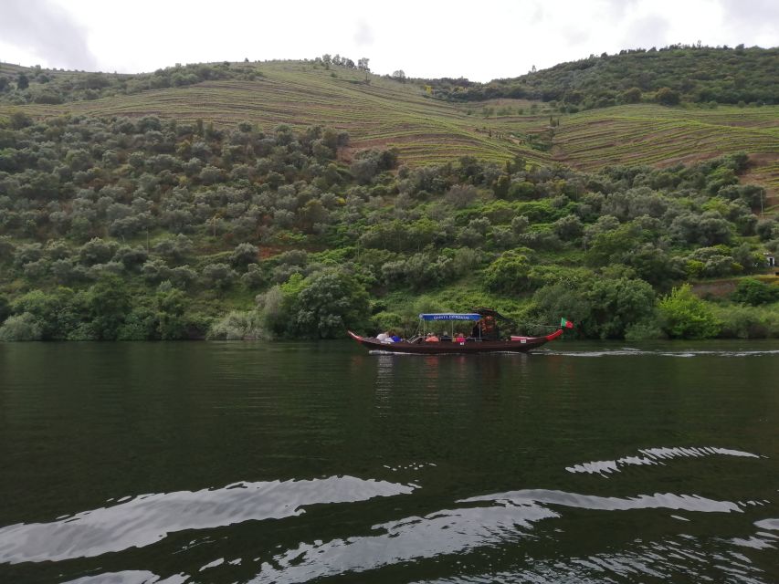 Pinhão: Private Rabelo Boat Tour along the River Douro - Live Portuguese/English guide plus a 5-language audio app