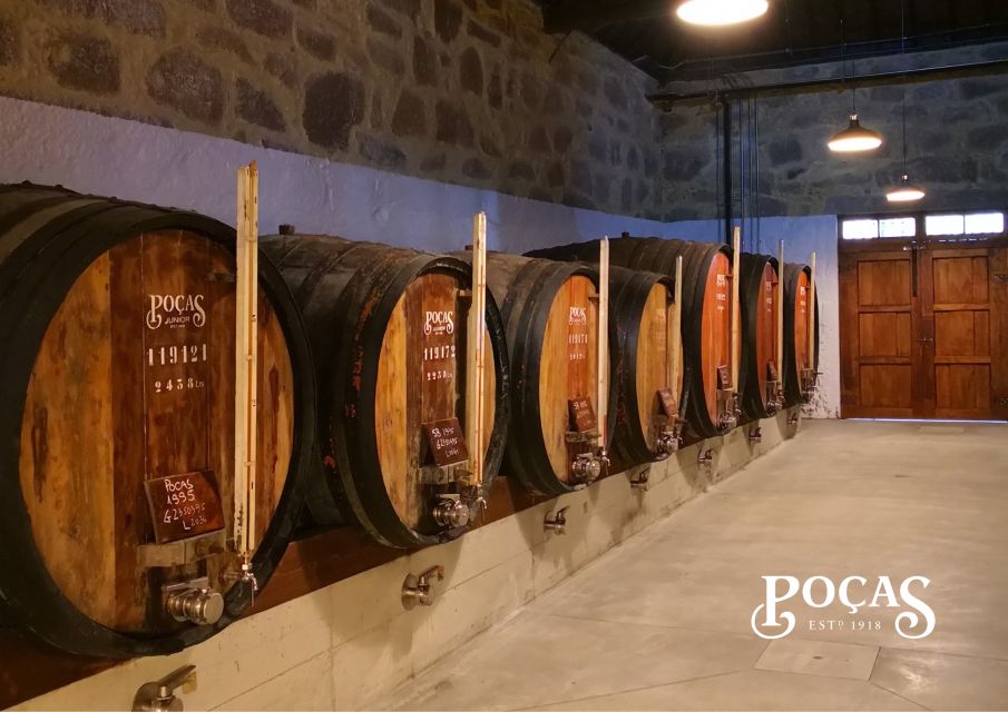 Poças: Guided Tour & Port Wine Tasting with Pastel de Nata - Key things to know before you go