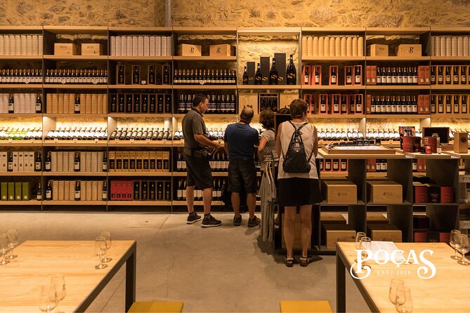 Poças Guided Visit and Wine Tasting of 2 DOC Douro & 1 Port Wine - Cellar tour specifics: why the ageing lodge matters