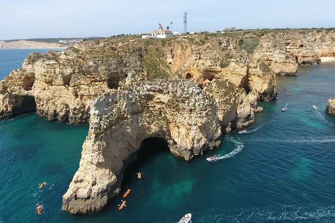 Ponta da Piedade Costal cruise and Caves-2h - The Caves Stop: What You’ll See and Why Boat Choice Matters