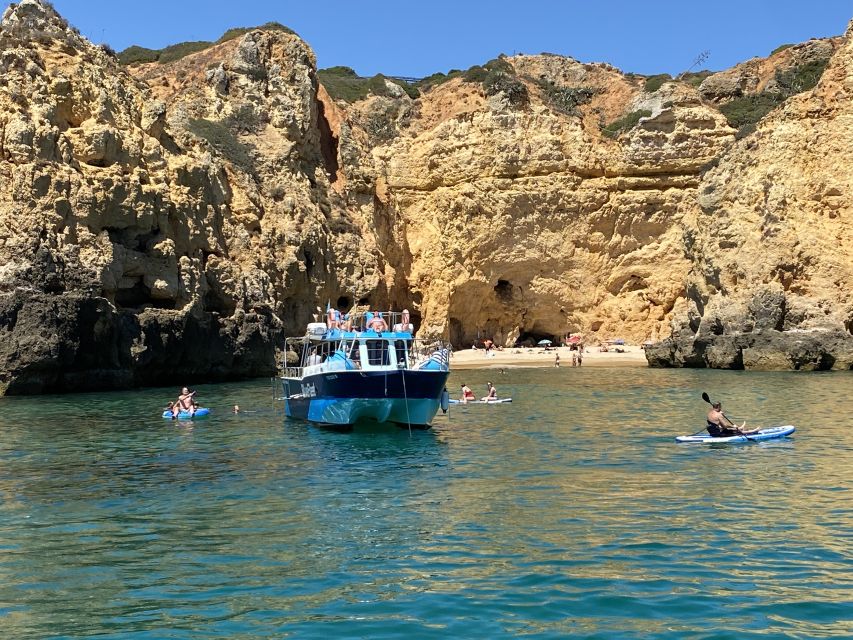 Ponta da Piedade: Half-Day Cruise with Lunch from Lagos - The swim stop in a sheltered bay: the best part, with one key caveat