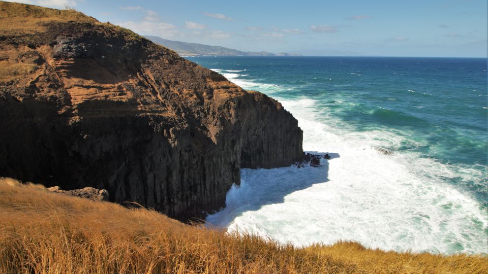 Ponta Delgada: Hidden Gems of São Miguel Full-Day Van Tour - Fishing harbor plus the waterfall-to-beach finale