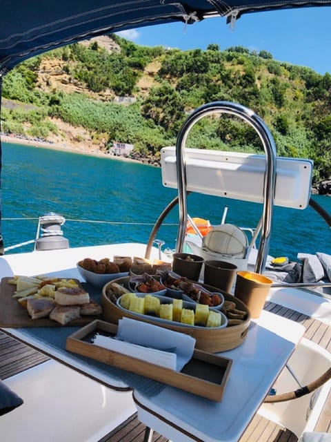 Ponta Delgada: Private Sailboat Cruise with Drinks & Snacks - Your boat and crew: what “comfort” and “technical team” means in real life