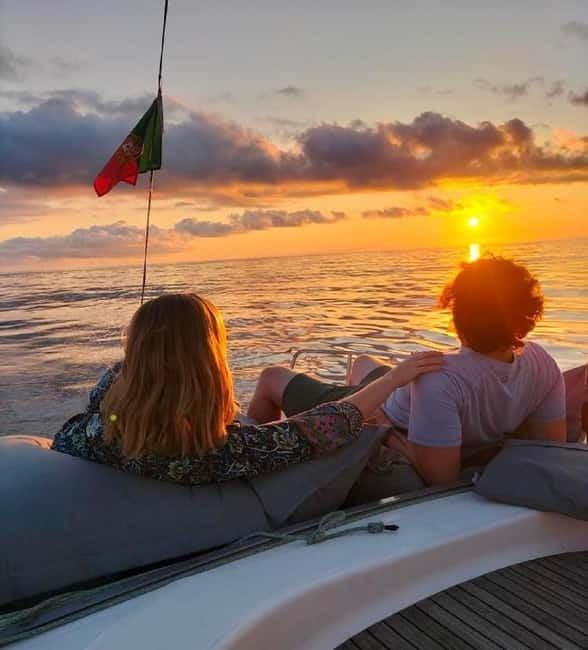 Ponta Delgada: Private Sunset Tour with Snacks and Drinks - The boat, the crew, and the private-group vibe