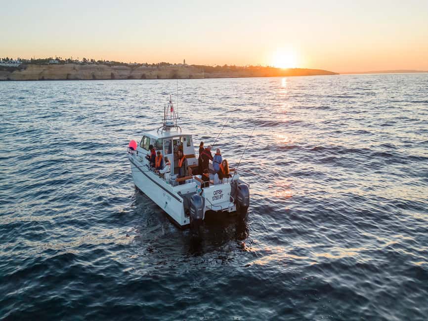 Portimão: Algarve Reef Fishing - The boat ride out to the reef: short, scenic, and functional