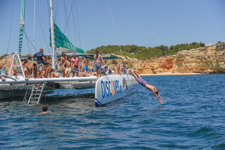 Portimao: Benagil Caves & Coastline Cruise - Why a catamaran works better than fast boats here