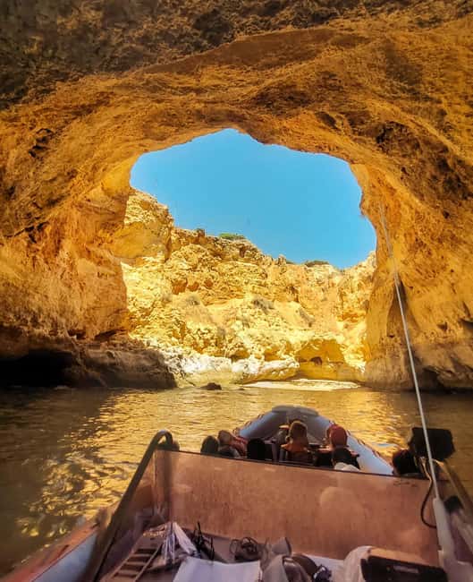 Portimão: Benagil Full Caves Tour with Meal at Allgarbe - Benagil Cave skylight: the moment that makes the trip worth it