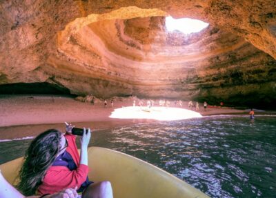 Portimão: Benagil Grottoes Boat Cruise - Cruise route highlights: Ferragudo, Carvoeiro, and secluded coves