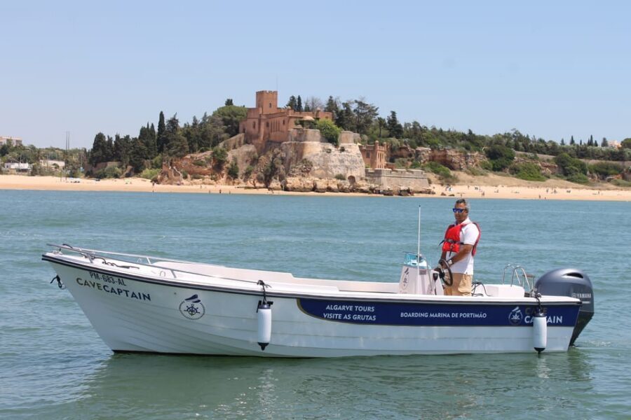 Portimão: Caves, Benagil and Algarve Coastline Boat Tour - Snorkeling in Crystal Clear Water: What Included Gear Changes