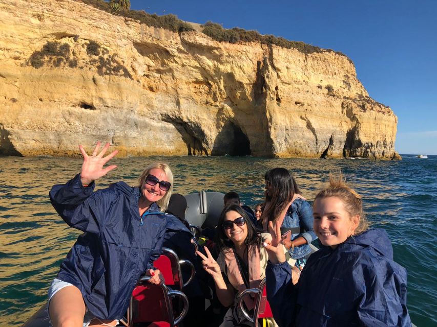 Portimão: Guided Coastal Caves Tour by Boat - The 2-Hour Route: Portimão to Benagil via Ferragudo, Estombar, Carvoeiro