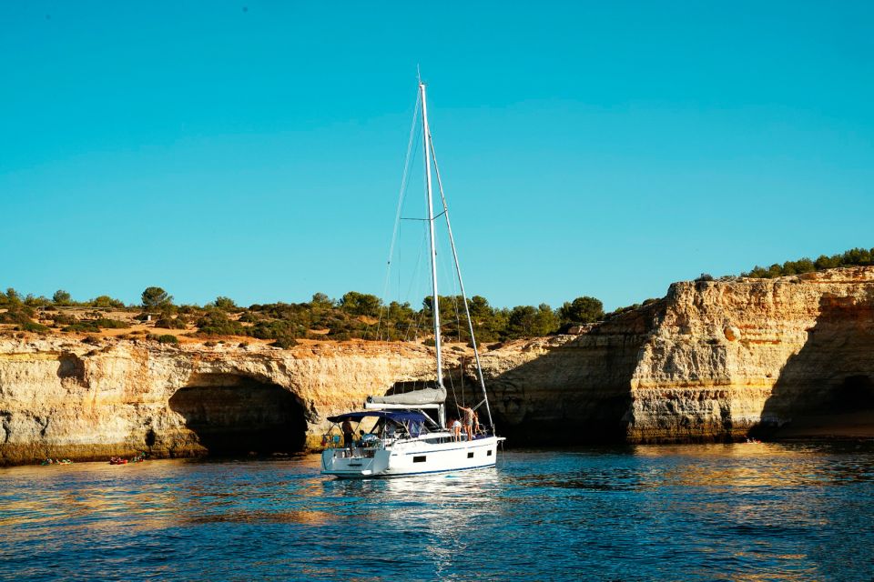 Portimao: Half-Day Sailing Yacht Cruise to the Benagil Caves - Swim Time and How Paddleboards Fit In