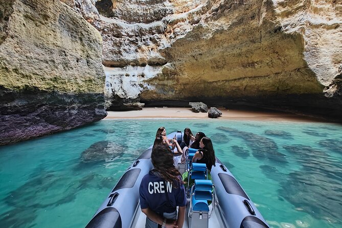Portimão : Private Boat Tour through the Caves DE Benagil - Swimming, jumping, and that open-sea moment