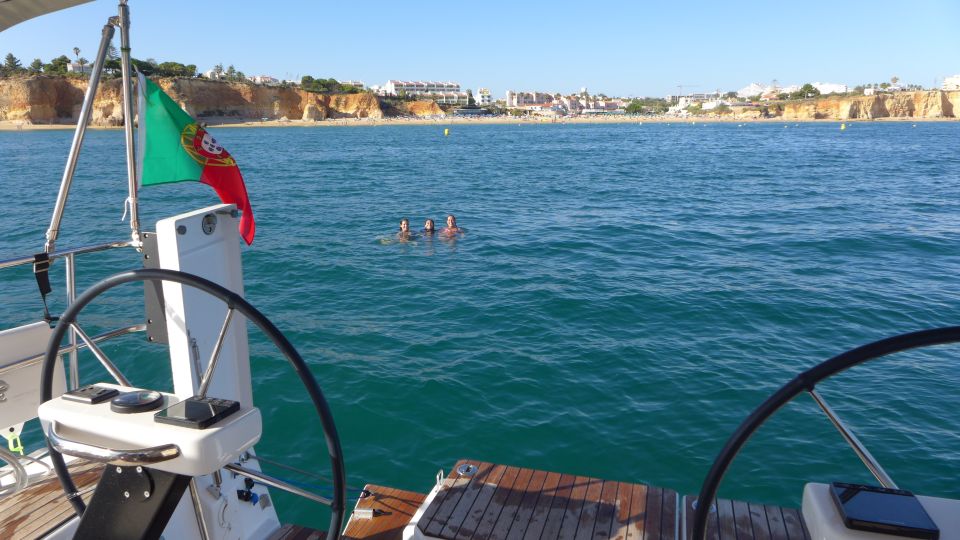 Portimão: Private Sailing Boat Tour with Swim and Wine - First things first: the Portimão marina start sets the tone