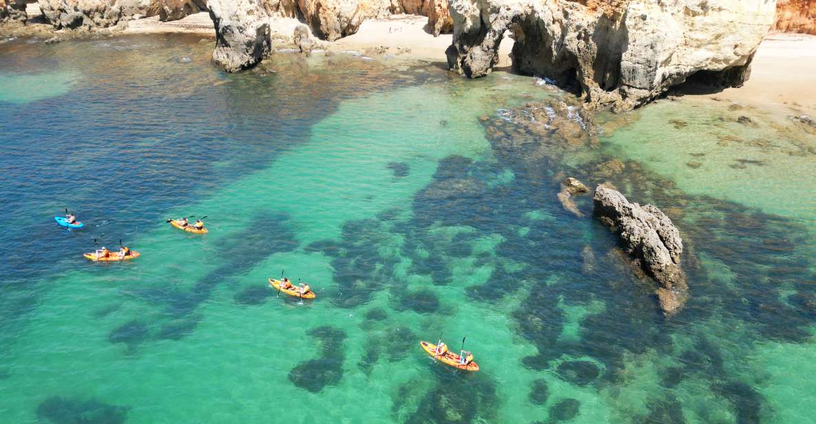 Portimão: Small Group Kayak Cave and Cliff Tour - Paddling Algarve Cliffs from Praia do Vau