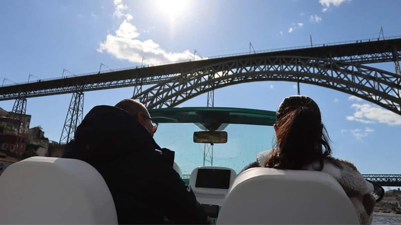 Porto: Bridges Cruise in a Fiat 500 Limited Edition Boat - The Porto you see from the water: Serra do Pilar, Ribeira, and Afurada