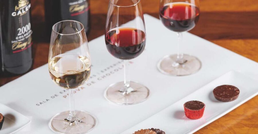 Porto: Cálem Cellar with Chocolate, Cheese, and Wine Tasting - The tasting lineup: LBV, Vintage, and a 20-year tawny