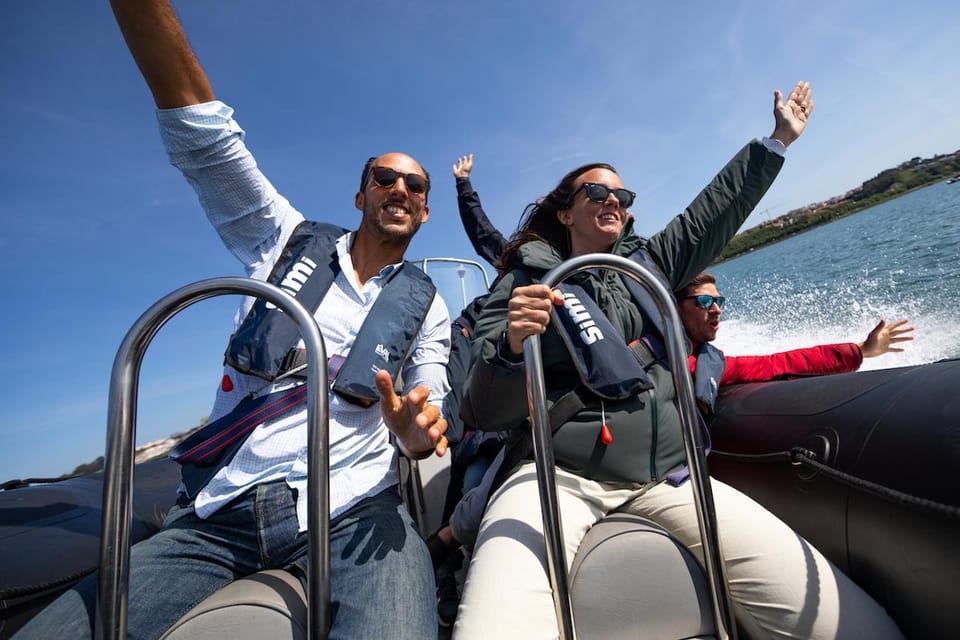Porto: Douro River Speedboat Tour - When the route reaches toward the Atlantic and the waves steal the show