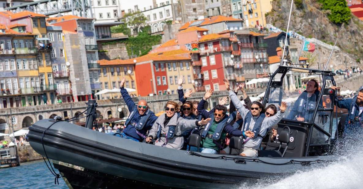 Porto: Douro River Speedboat Tour - The 45-minute speedboat ride: what it feels like at full throttle