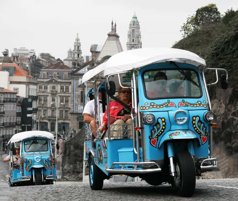 Porto: Historic Center Tuk-Tuk Tour - From Narrow Streets to River Views: What the Driver Aims to Show