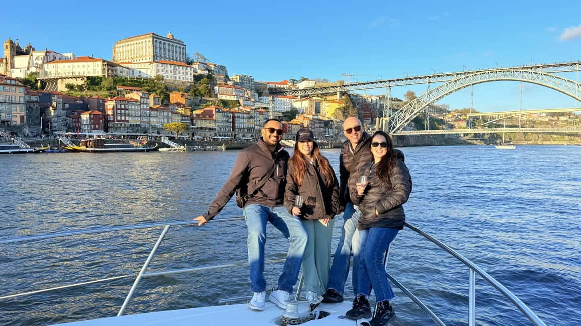 Porto: Luxury 6 Bridges Yacht Cruise with Wine & Snacks - Beyond the bridges: São Pedro da Afurada, Foz do Porto, and the ocean entrance moment