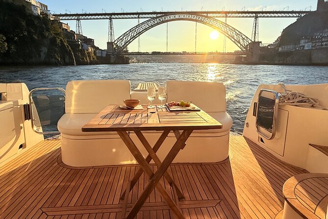 Porto: Luxury Yacht Cruise with Wine Tasting & Snacks - Key highlights for this Porto luxury yacht cruise