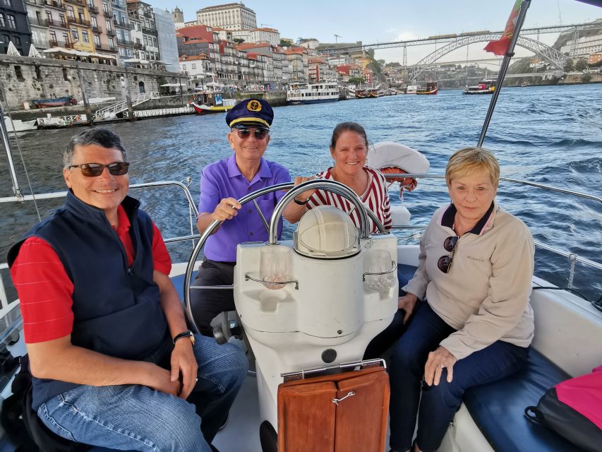 Porto: Private Douro River Charming Cruise w/wine tasting - Sailing between the Dom Luís Bridge and the Douro River mouth
