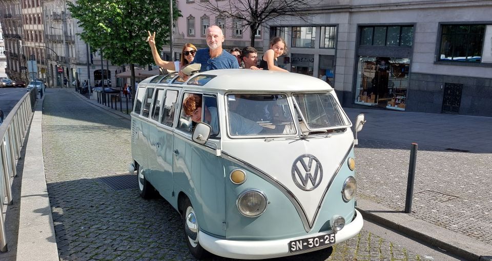 Porto: Private Sightseeing Tour by VW Kombi (2–8 People) - From Porto center to the Atlantic: how the route gets you oriented