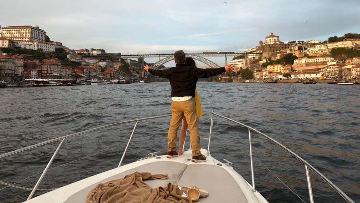 Porto: Private Yacht Tour with Wine, Snacks & 6 Bridges - Freixo Marina to the 6 Bridges: Porto from deck level
